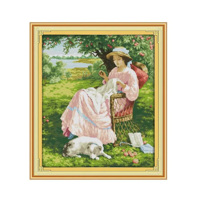 Women Bags Under 100 - ผู้หญิงภายใต้ Apple Tree CROSS Stitch ชุดคน