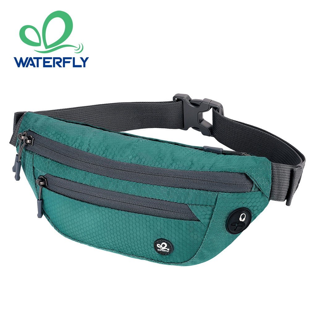 Women'S Bum Bags - WATERFLY กระเป๋าคาดเอวกีฬาขนาดเล็ก Sporty กระเป๋าคาดเอวสําหรับทั้งชายและหญิงมีสไตล์กระเป๋าสะโพกน้ําหนักเบาสําหรับเดินทางกลางแจ้งเดินป่าท่องเที่ยวผู้ชายผู้หญิง