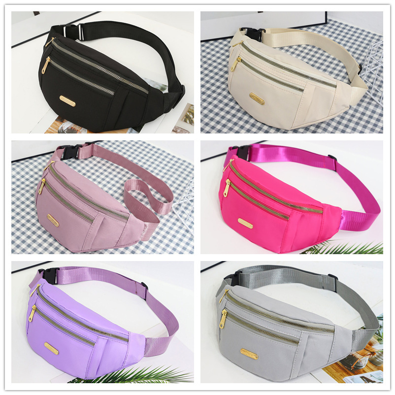 Women'S Bum Bags - Fanny Packs กระเป๋าคาดเอวสําหรับผู้หญิงกระเป๋าคาดเอวสายรัดปรับระดับได้สําหรับการเดินทางกีฬาวิ่งกระเป๋าคาดเอวกระเป๋าสะพายข้าง