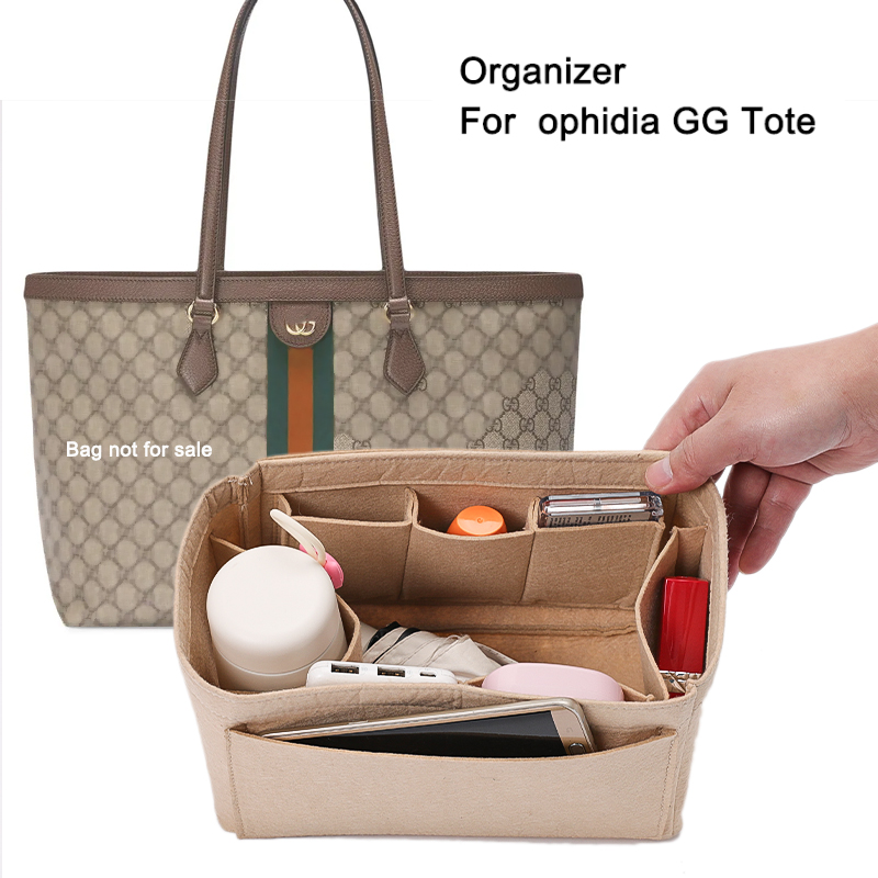 Women Bags Gucci - เหมาะสำหรับกระเป๋าขนาดกลางของ Ohidia อุปกรณ์จัดระเบียบทรงกระเป๋า GG/ช่องใส่ Sophidia/ตัวป้องกันกระเป๋าซับในปรับแต่งได้