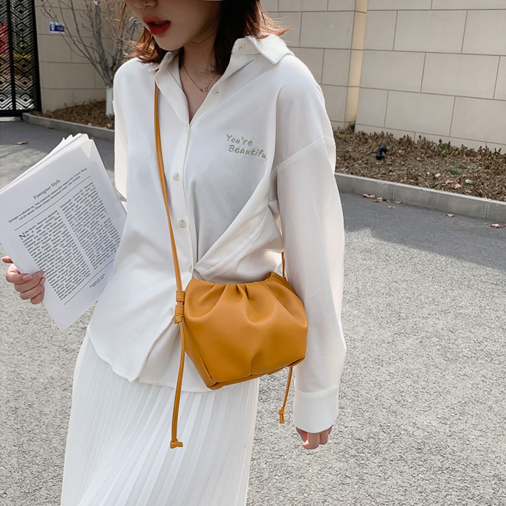 Women'S Bags Very - กระเป๋าสะพายข้างสไตล์เรโทรสำหรับเดินทาง วัสดุ PU ใช้งานได้หลากหลาย กระเป๋าสะพายไหล่สำหรับผู้หญิง กระเป๋า