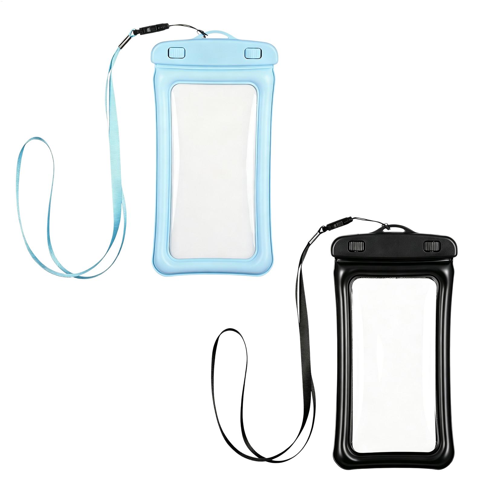 Women Bags Waterproof - 2x กระเป๋าใส่โทรศัพท์กันน้ำ 7.2 นิ้ว กระเป๋าลอยน้ำแบบสุญญากาศ หน้าจอสัมผัสได้