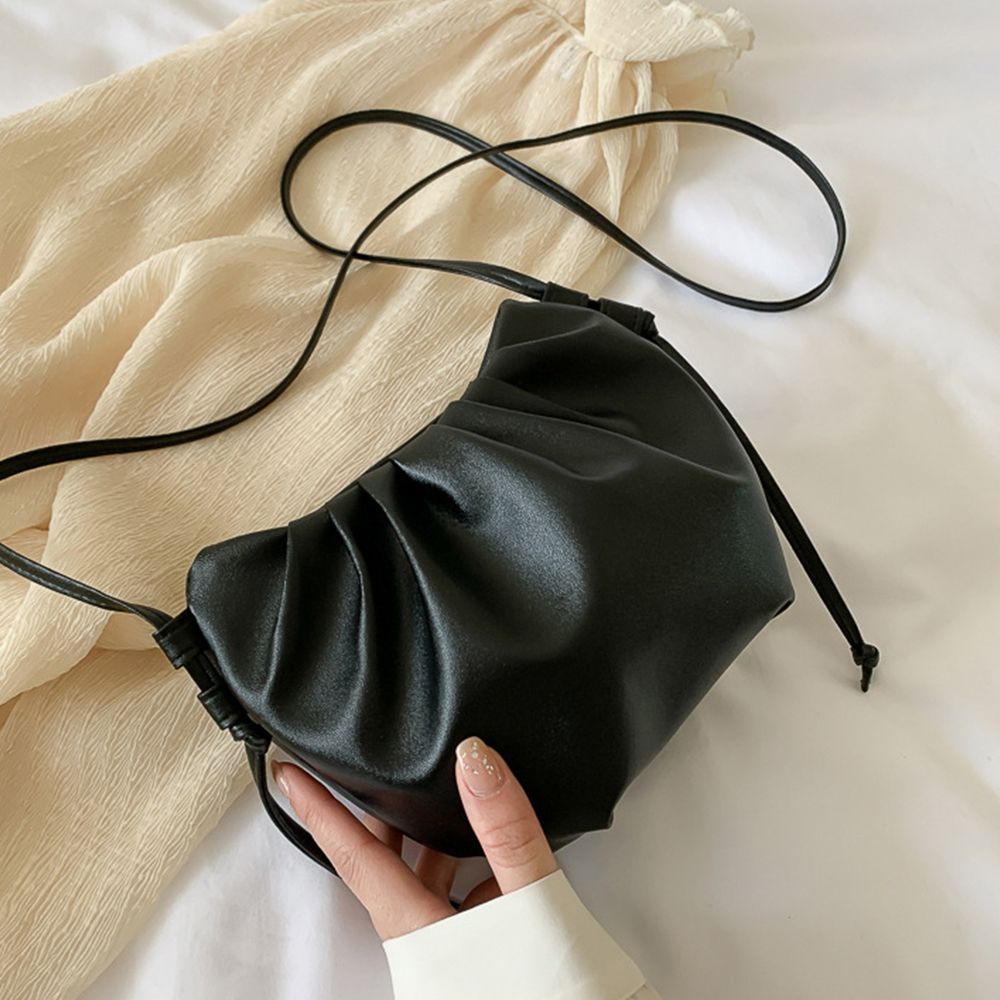 Women'S Bags Very - กระเป๋าคลาวด์แบบพกพา กระเป๋าใส่โทรศัพท์ PU สำหรับเดินทางกลางแจ้ง กระเป๋าสไตล์เกาหลี กระเป๋าสะพายไหล่ผู้หญิง