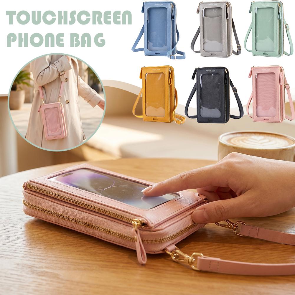 Women Bags With Wallet - กระเป๋าถือผู้หญิง หนังนิ่ม กระเป๋าสตางค์ ใส่โทรศัพท์มือถือได้ สายสะพายไหล่ กระเป๋าถือสะพายข้าง