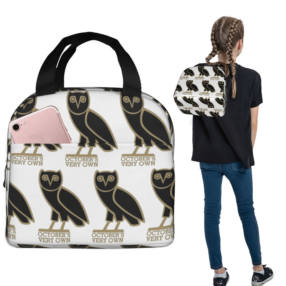Women'S Bags Very - กระเป๋าใส่อาหารกลางวันแบบมีฉนวน Drake's Owl ของ October's Very