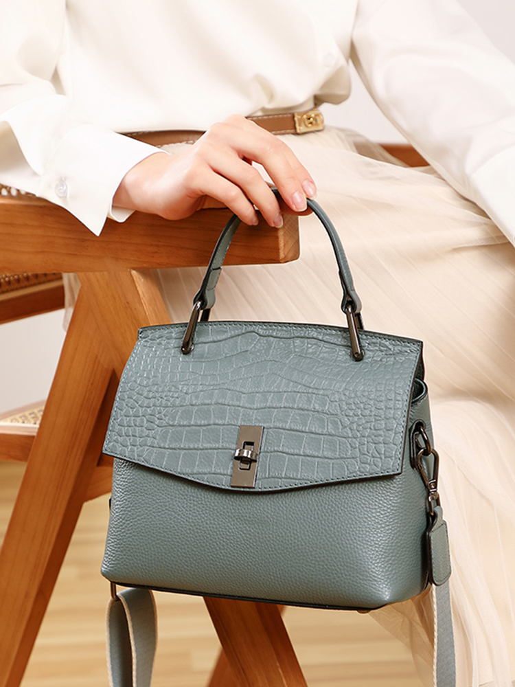 Zency กระเป๋าถือของรองเท้าหนัง - Women Bags Low Price บทวิจารณ์และราคา