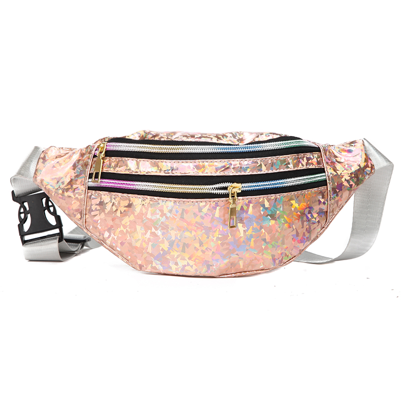 1PC ใหม่ Holographic Fanny แพ็ - Women'S Bum Bags บทวิจารณ์และราคา