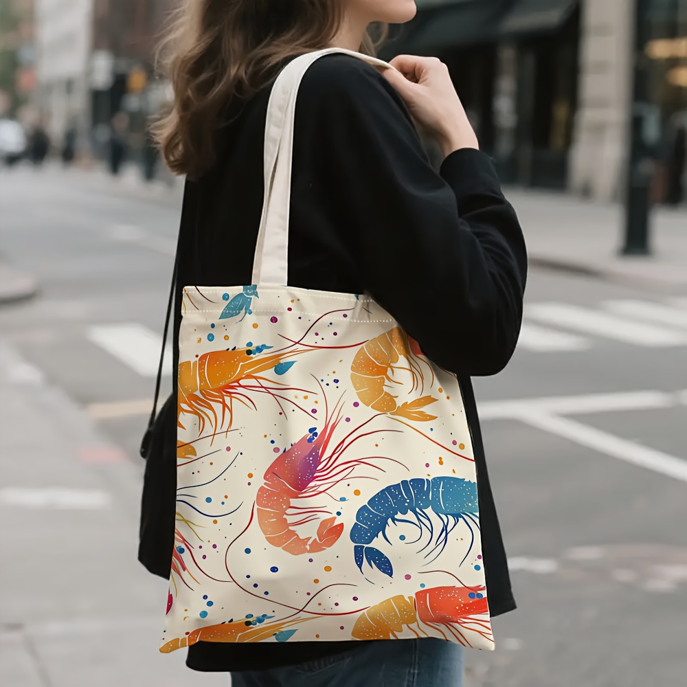 กระเป๋าผ้าแคนวาสลายกุ้งหลากสี  - Women'S Bags Very บทวิจารณ์และราคา