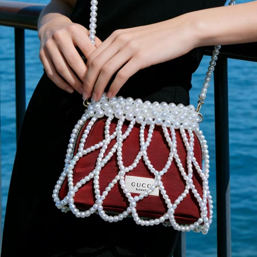 กระเป๋า Gucci รุ่น Red Mini Pe - Women Bags Gucci บทวิจารณ์และราคา