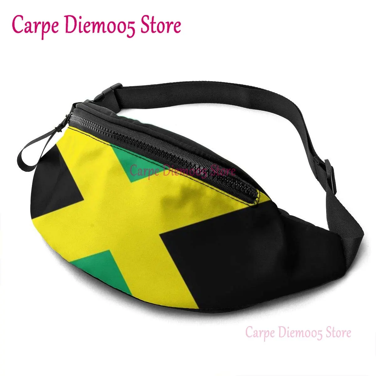 กระเป๋าคาดเอวลายธงจาไมก้ามีช่อ - Women'S Bum Bags บทวิจารณ์และราคา