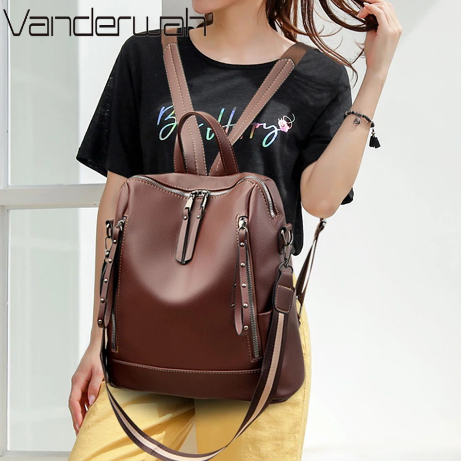 ยี่ห้อกระเป๋าเป้สะพายหลังหนังน - Women'S Young Bags บทวิจารณ์และราคา