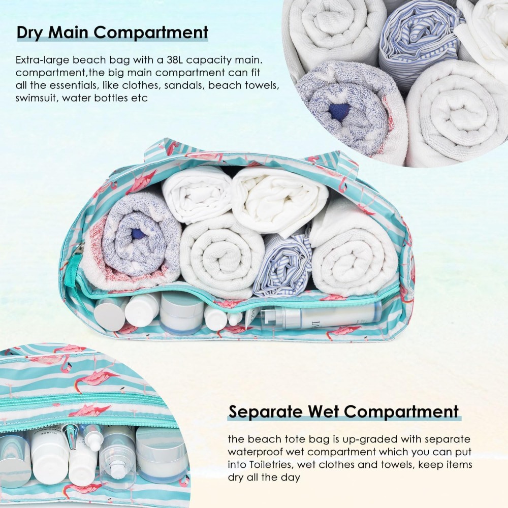 กระเป๋าชายหาดสำหรับผู้หญิง กัน - Women Bags Waterproof บทวิจารณ์และราคา