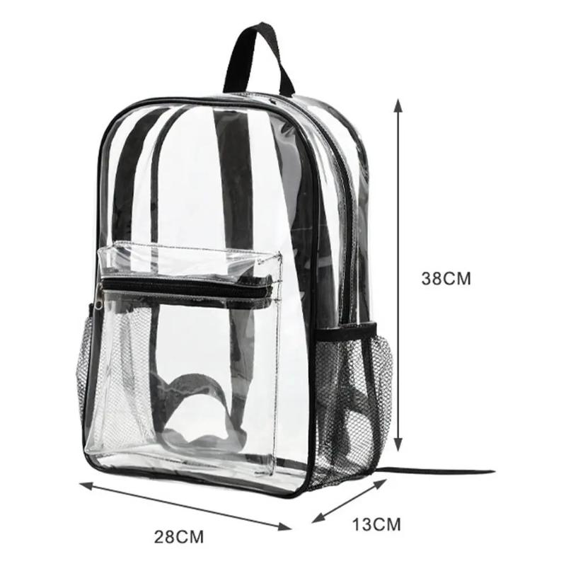 กระเป๋าเป้สะพายหลัง PVC โปร่งใ - Women Bags Waterproof บทวิจารณ์และราคา
