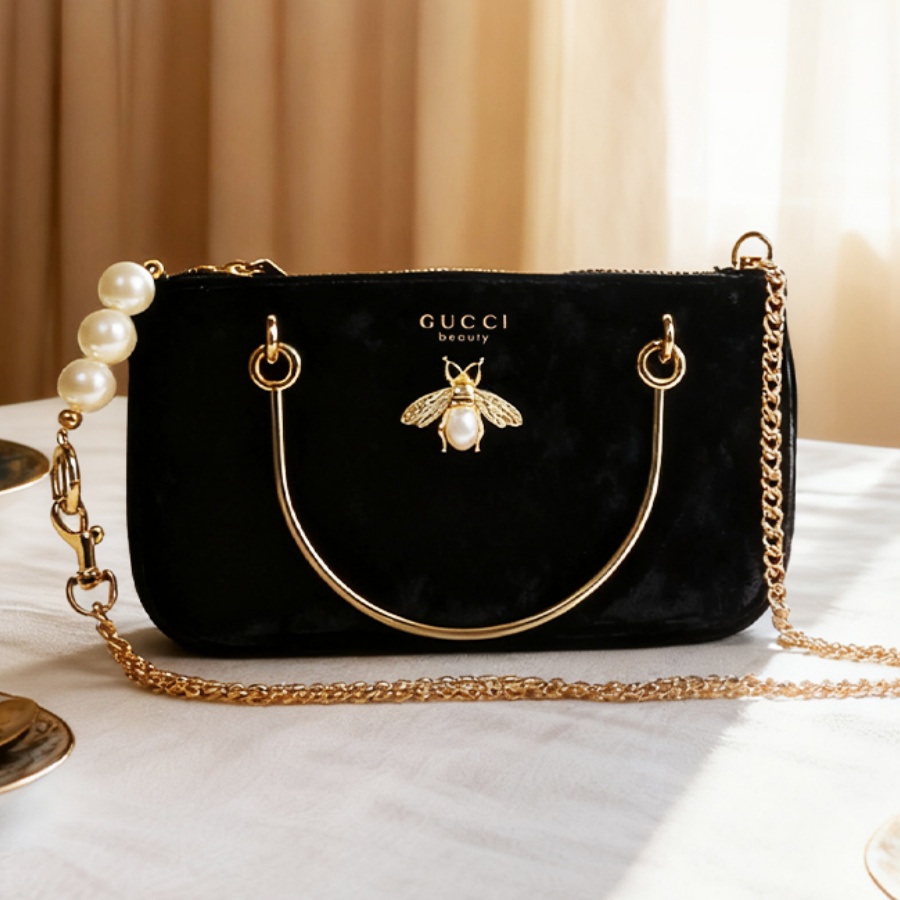 กระเป๋าผู้หญิงของกุชชี่ สีดำ ผ - Women Bags Gucci บทวิจารณ์และราคา
