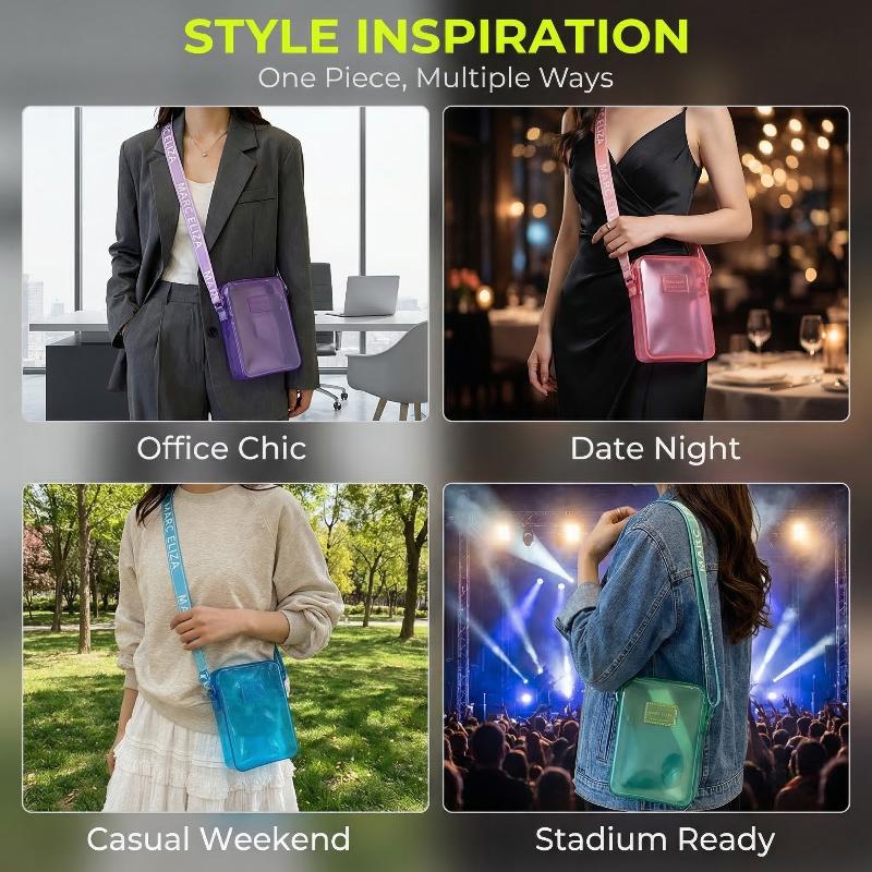 ใหม่แฟชั่นกระเป๋าผู้ส่งสาร PVC - Women Bags Waterproof บทวิจารณ์และราคา