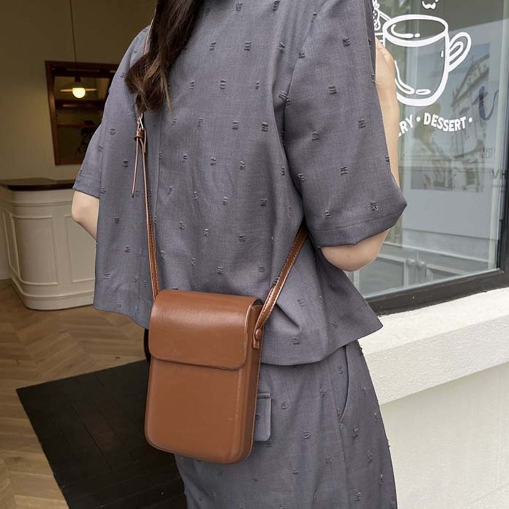 กระเป๋าสะพายข้างหนัง PU แบบฝาป - Women Bags With Wallet บทวิจารณ์และราคา